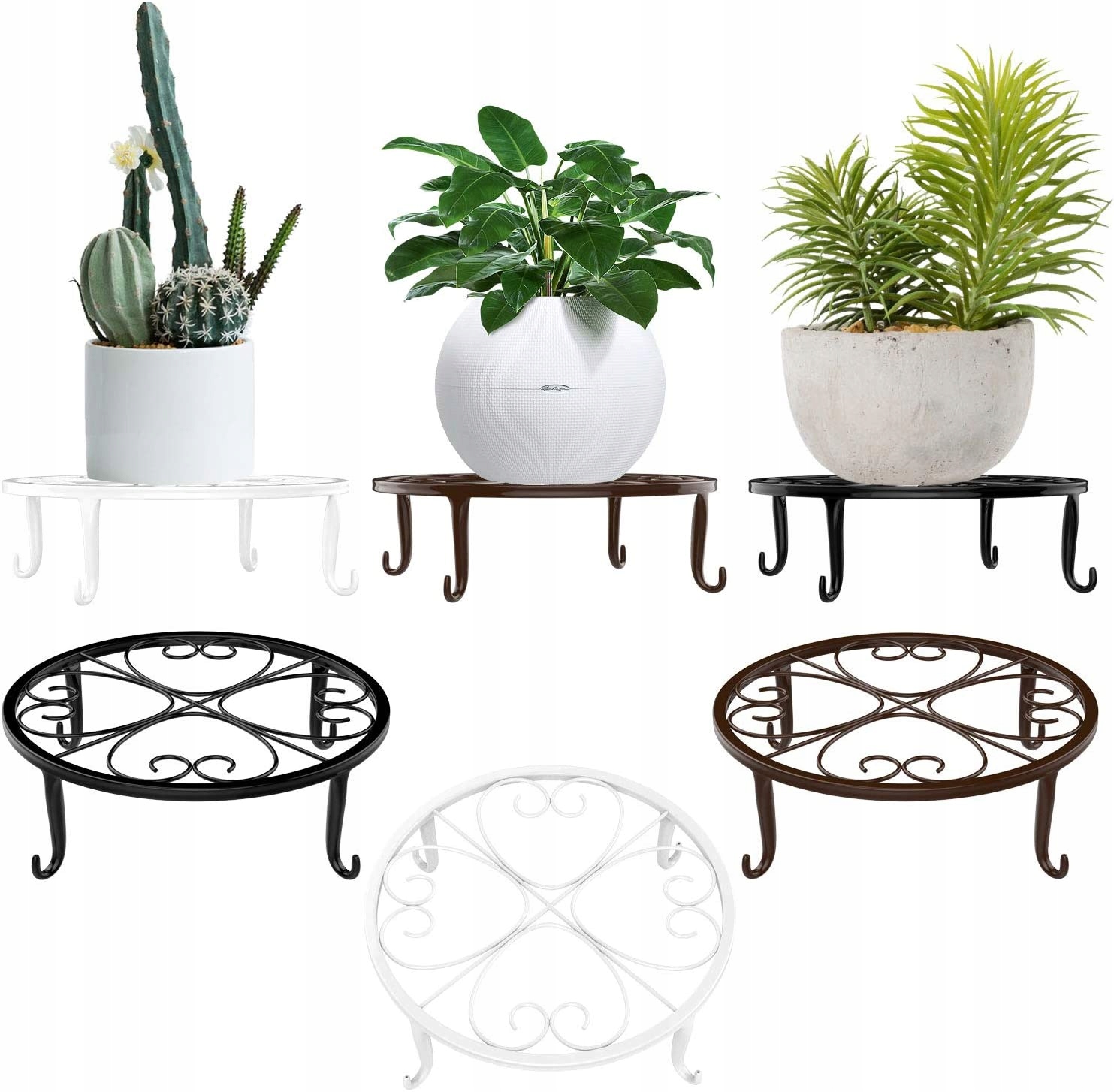 

Stojaki Pod Doniczki Metalowe Wew/zew 3