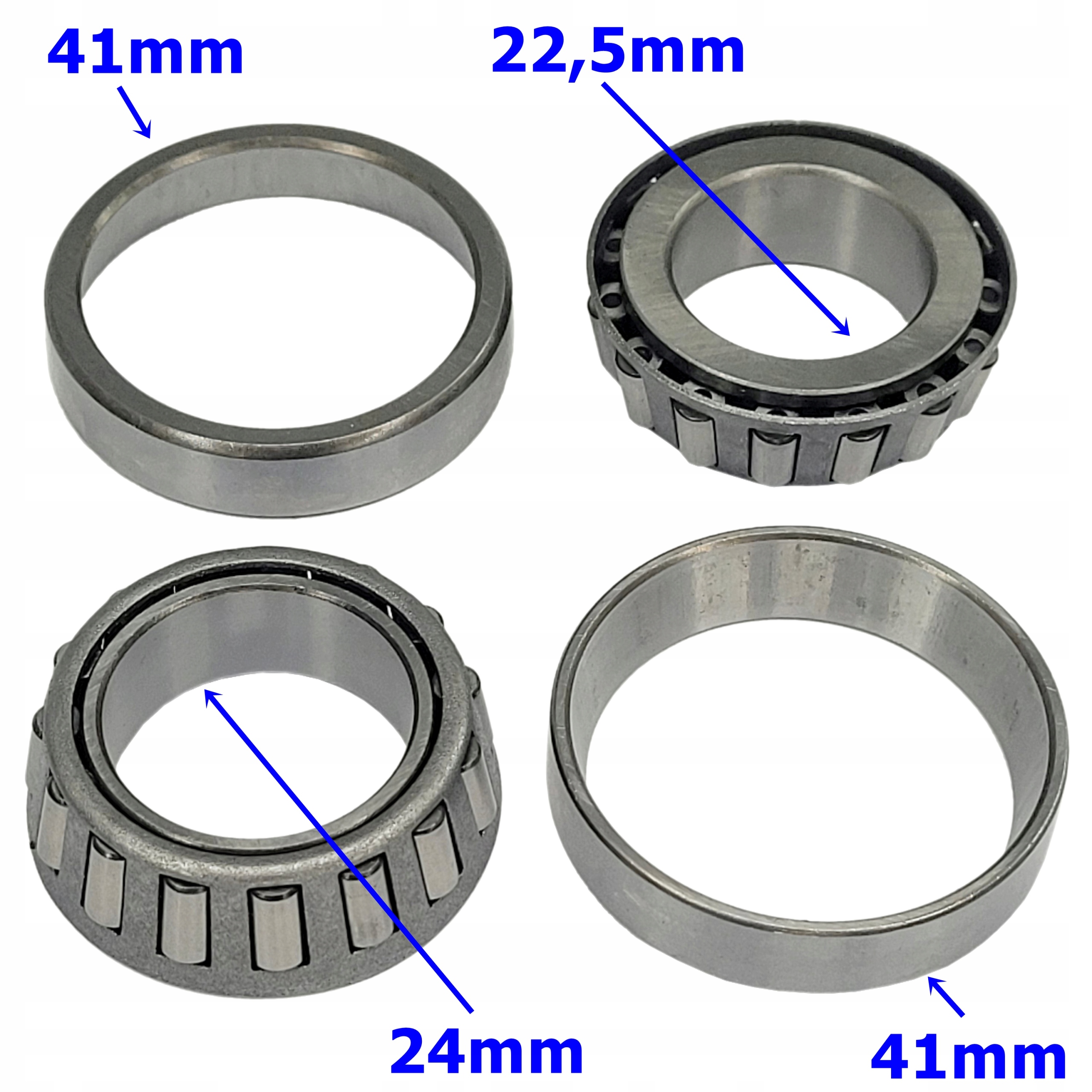 ŁOŻYSKA GŁÓWKI RAMY CROSS MRF PITBIKE KXD 125 140 Producent Wilmat