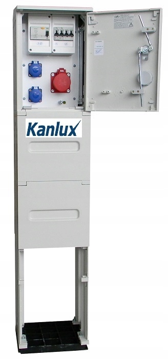 Rozdzielnica Rozdzielnia Elektryczna Budowlana Na Fundamencie