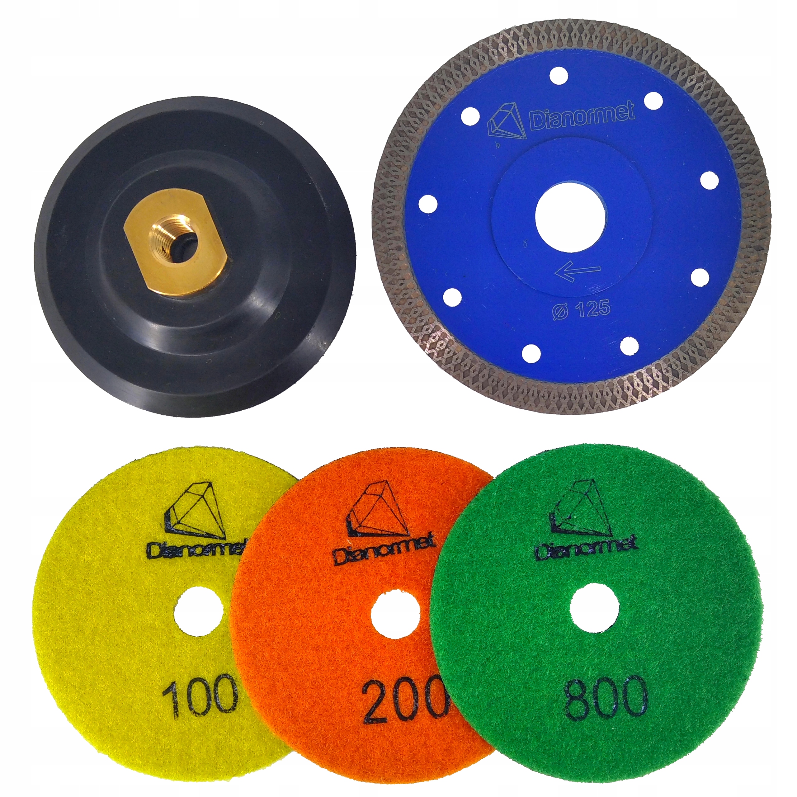 Sada Pro Řezání Broušení Dlaždic Slinuté Dlažby 100200800