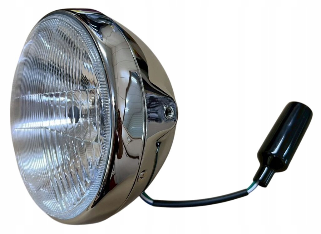 Emgo Reflektor Univerzálna Lampa Kompletná Chrómovaná