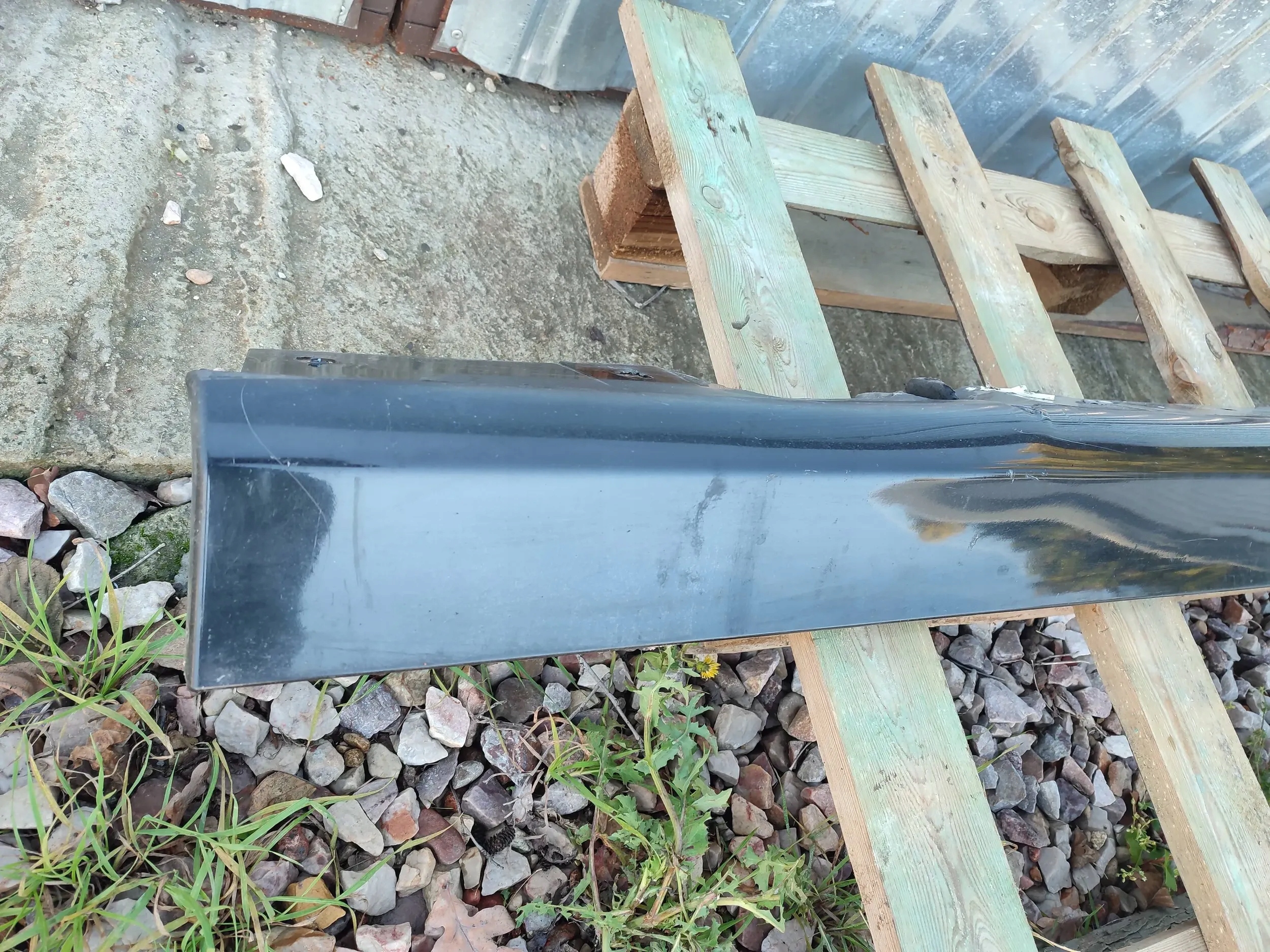 moulding threshold right BMW 3 E90 E91 2005 Black Sapphire