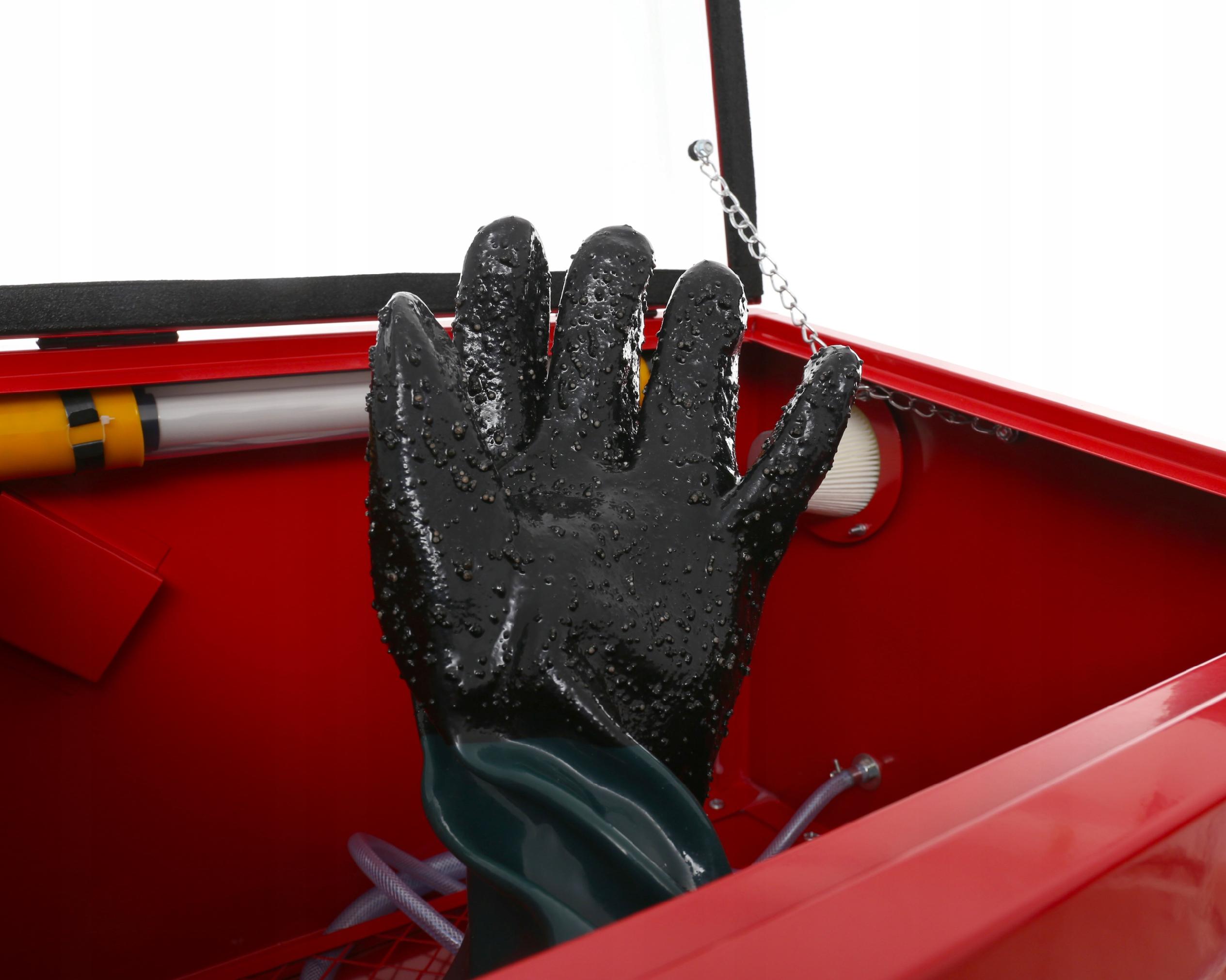 PIASKARKA KABINOWA STACJONARNA 90L DYSZE PISTOLET ZESTAW WARSZTATOWA Rodzaj kabinowa