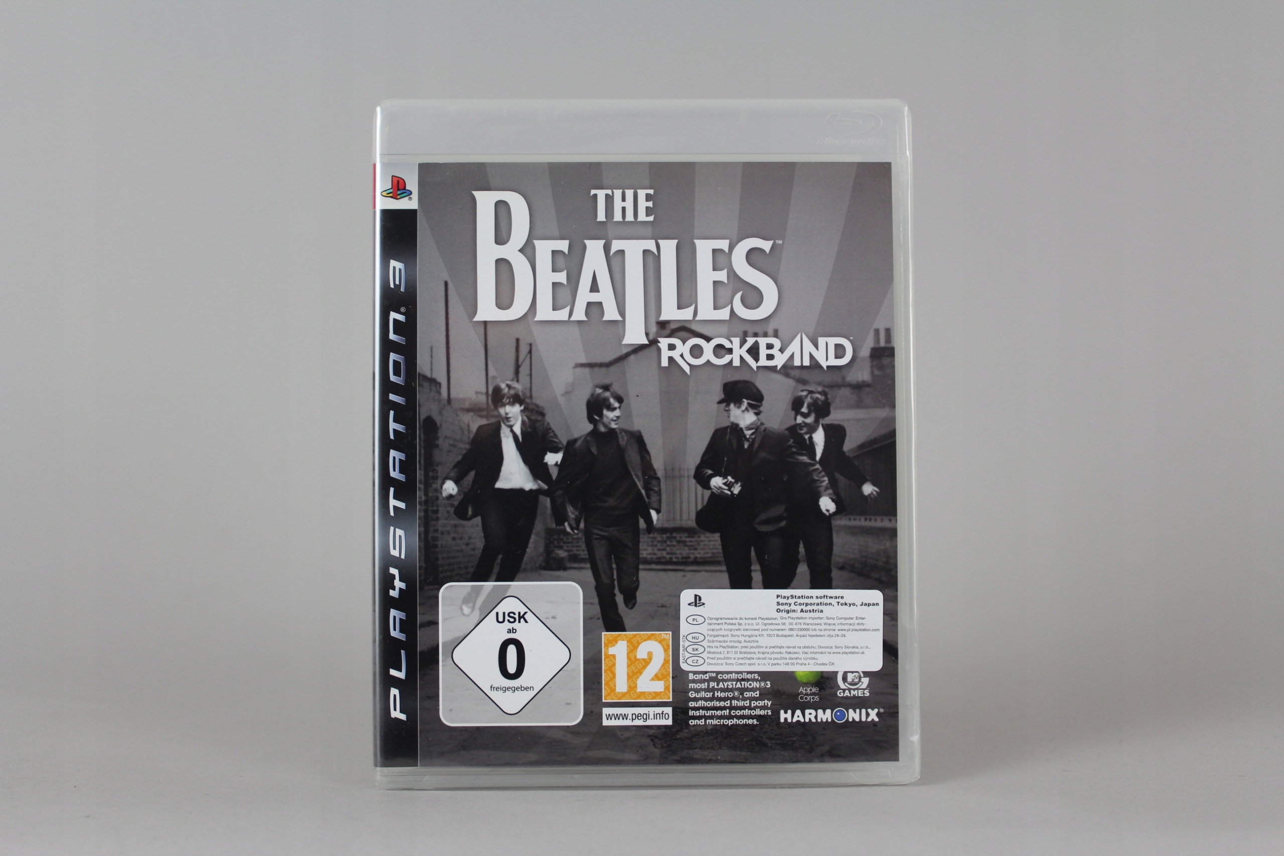 THE BEATLES ROCKBAND PS3 Wersja gry pudełkowa