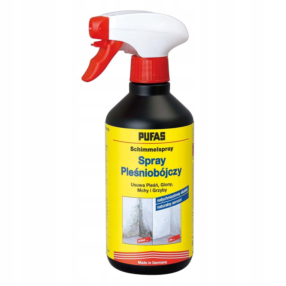 

Pufas Skuteczny Środek Na Pleśń Grzyby Mchy 500ML