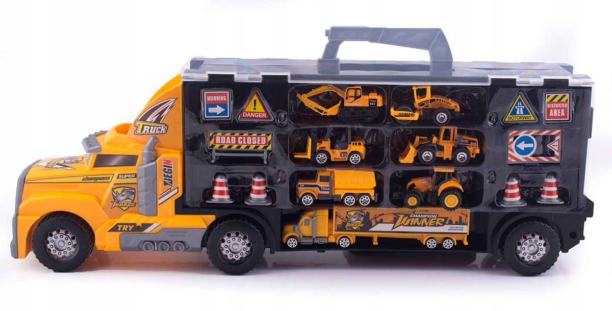 CIĘŻARÓWKA, TIR Z NACZEPĄ I RESORAKAMI GARAŻ Rodzaj pojazdu ciężarówka