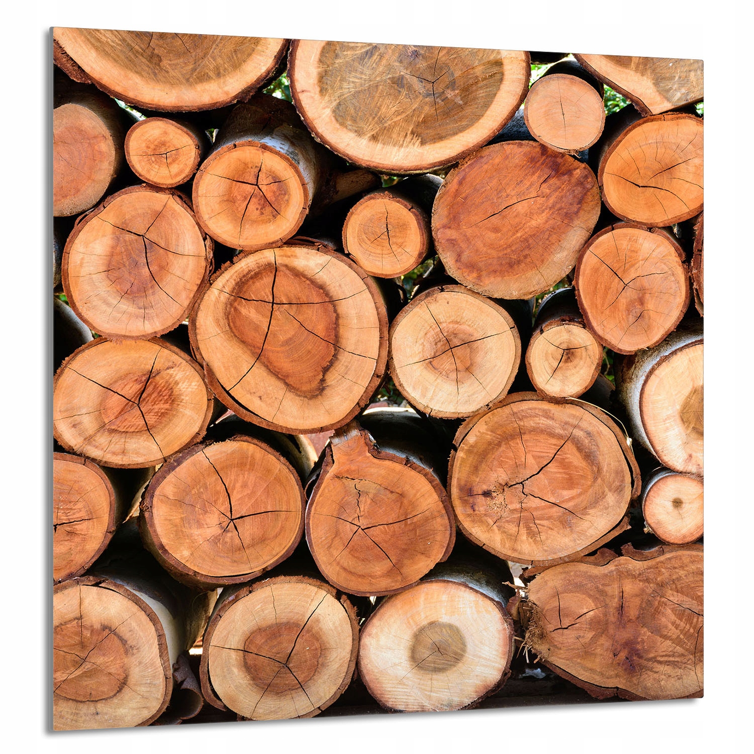 Skleněný Panel Do Kuchyně 60x65 Dřevo Tvrzené Sklo