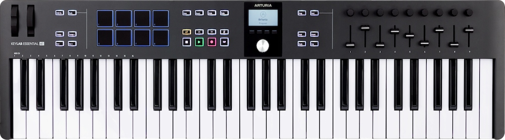 Arturia KeyLAB Essential 61 mk3 klávesnice Soft