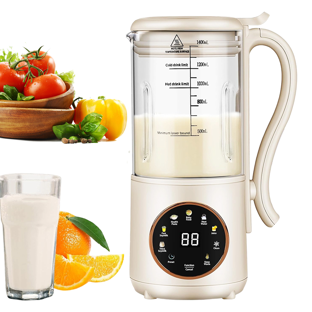 Multifunkční Mixér S Ohřevem 1400 ML Pro Smoothie A Polévky, Displej