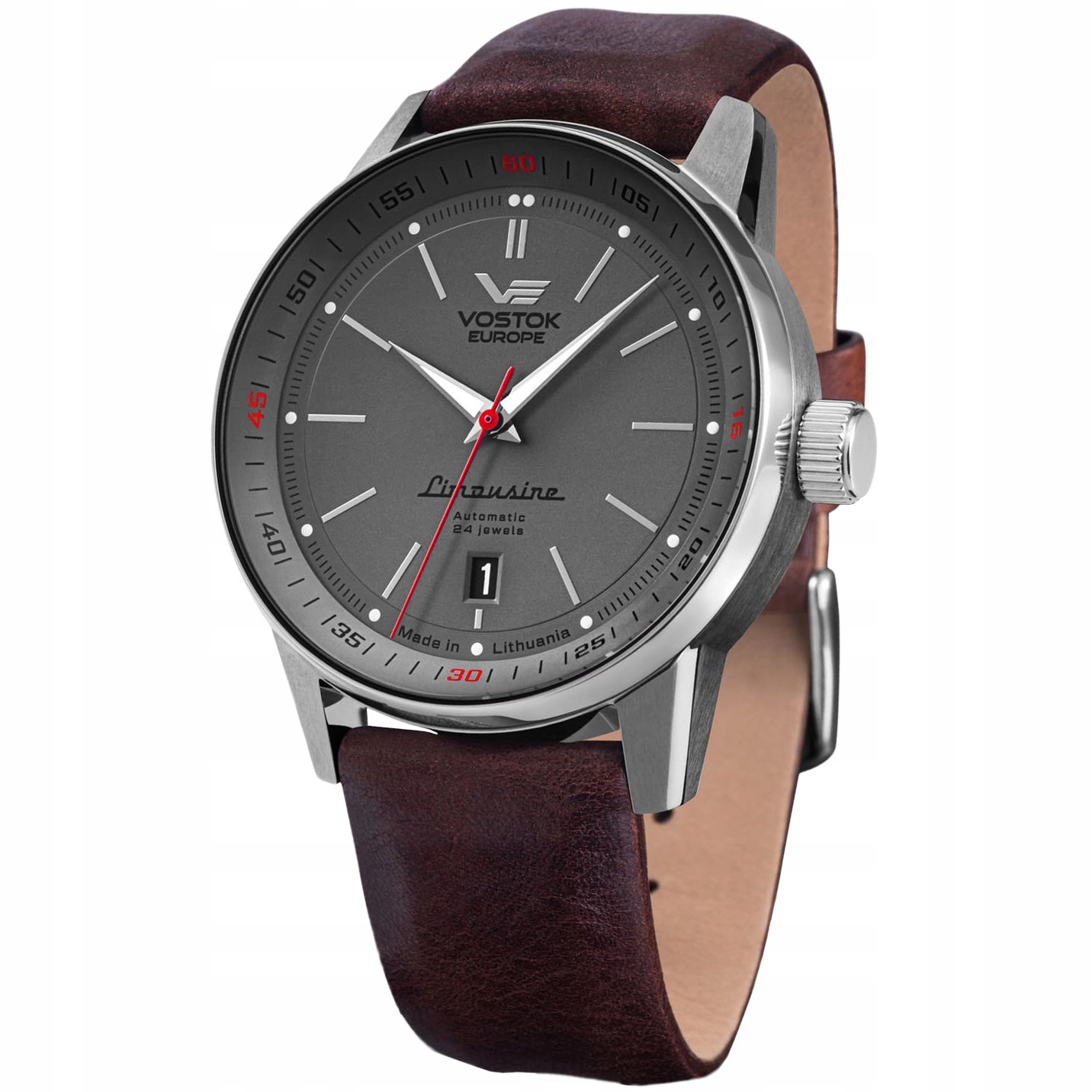 Pánské Hodinky Vostok Europe NH35A-560A688 hnědé
