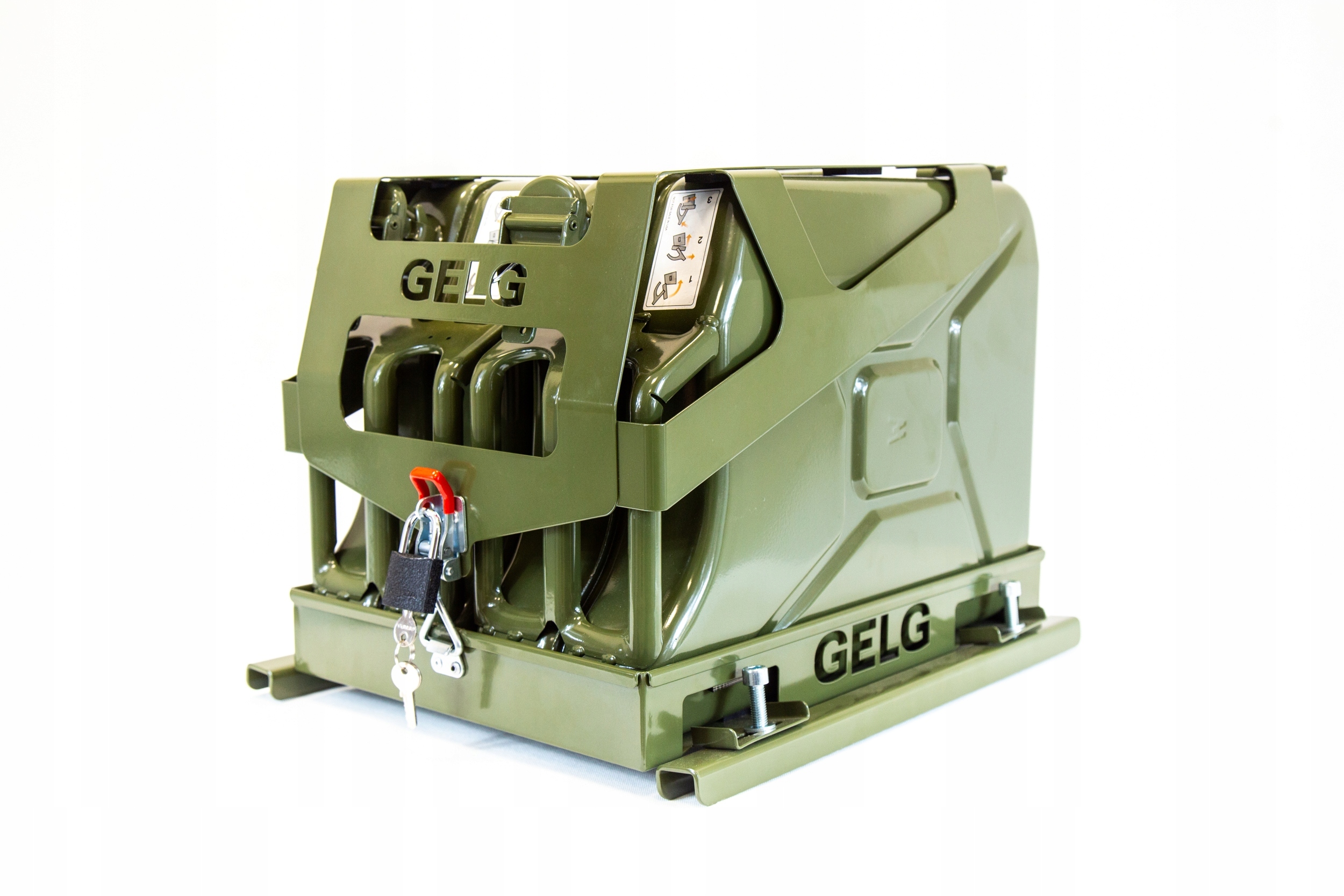 Крепление канистр 2x20L