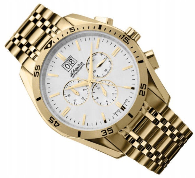 Pánské Sportovní Hodinky Adriatica Chronograf A8202