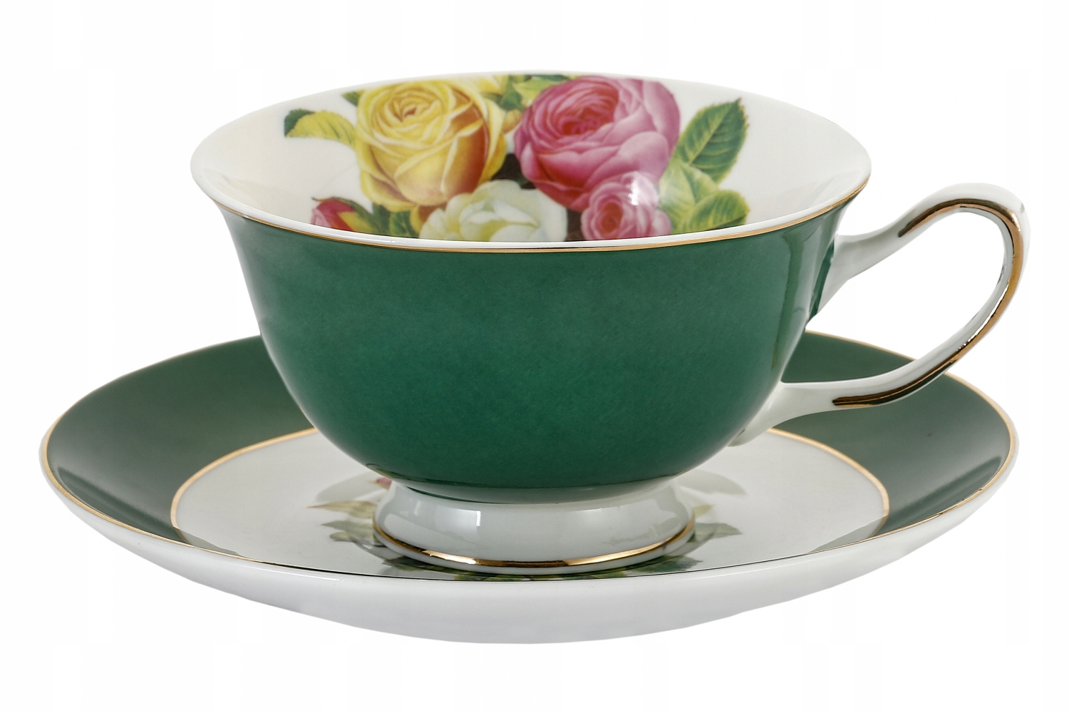 

Filiżanka kawy herbaty porcelanowa Zielona 200 ml
