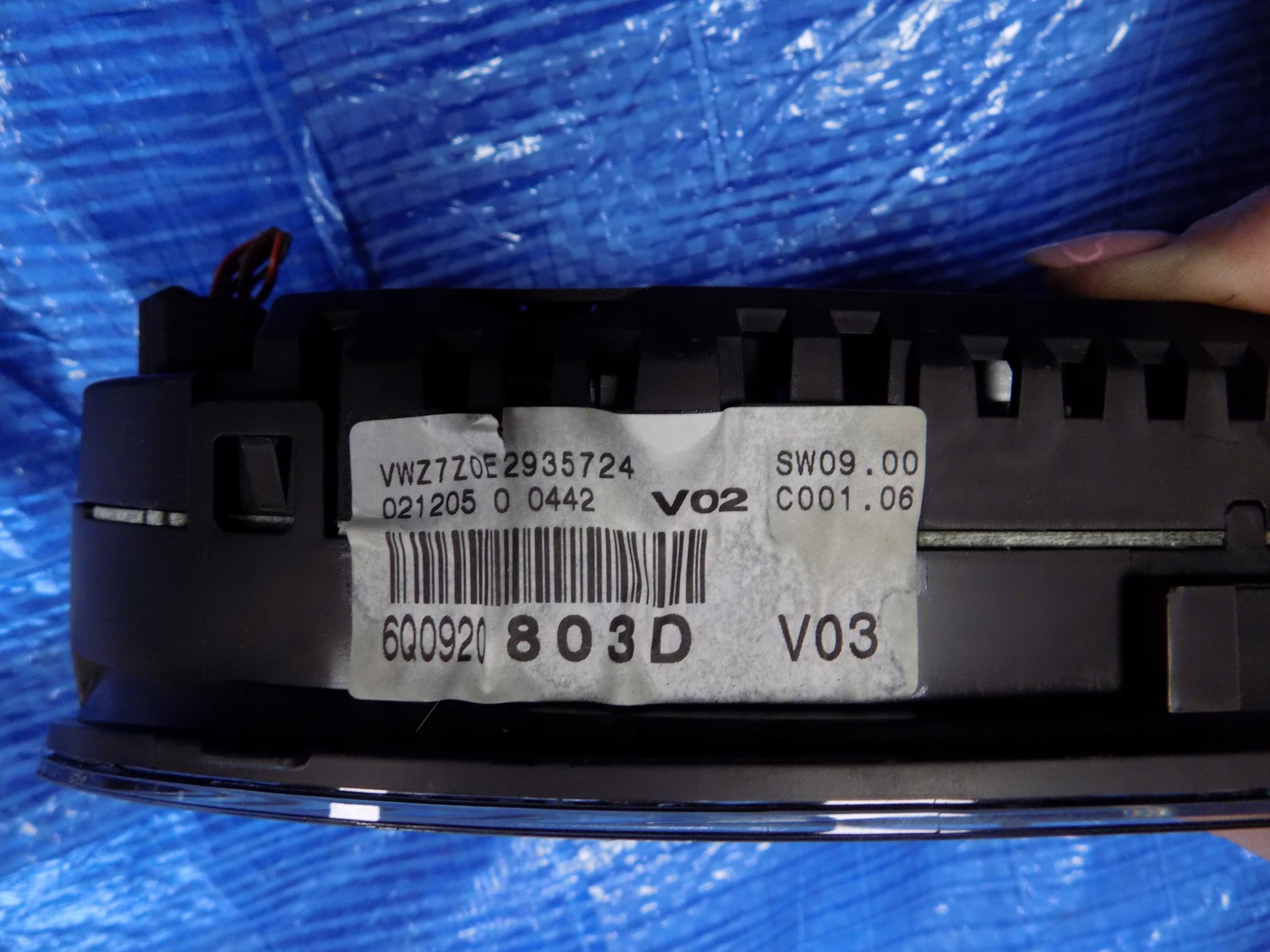 dials dials VW POLO 9N 1,4TDI