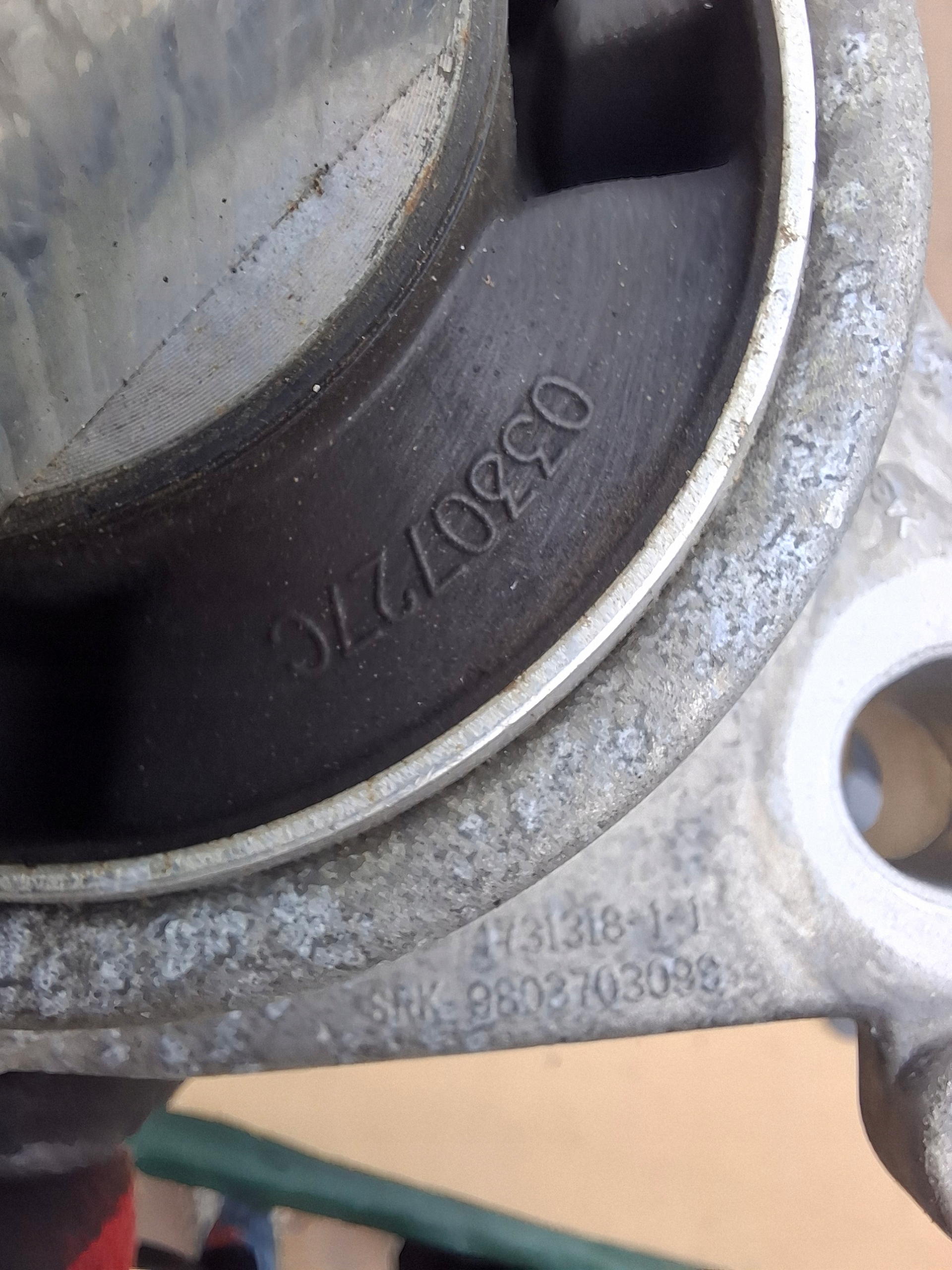 Citroen E-Berlingo IV Airbag Support Support plaque Moteur 24r 9803703099