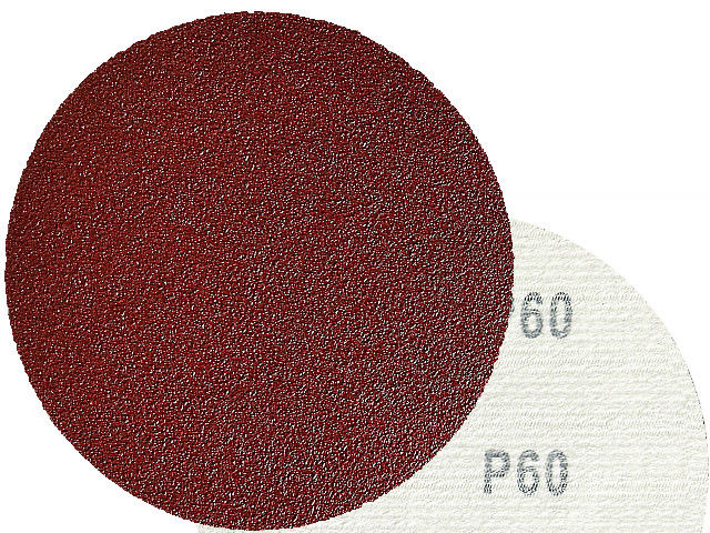 50x Krążki krążek papier ścierny do Szlifowania na rzep fi 125 mm P60