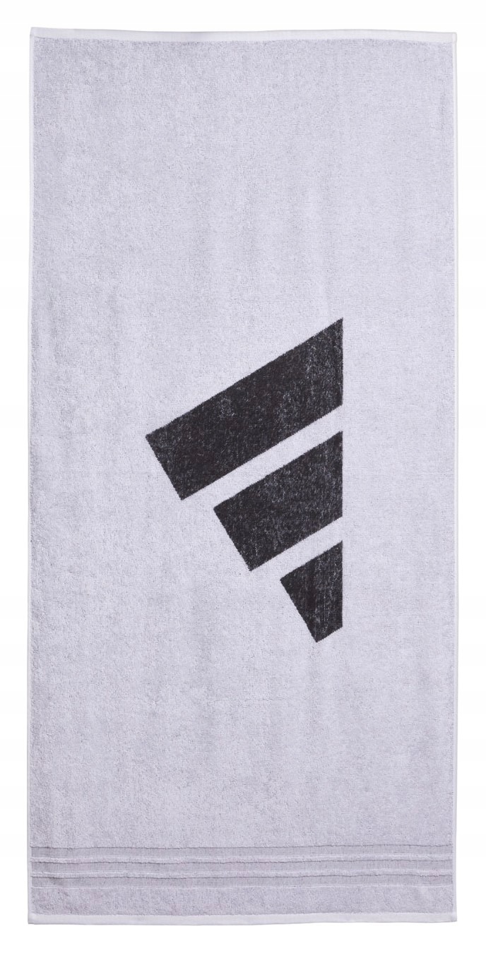 Ručník Adidas Performance L bílo-černý KE7415