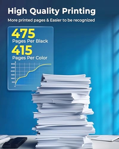 ECHALLENGE 21XL 22XL Tusze Kompatybilne HP PSC DeskJet OfficeJet 2 Sztuki — miniatura 3