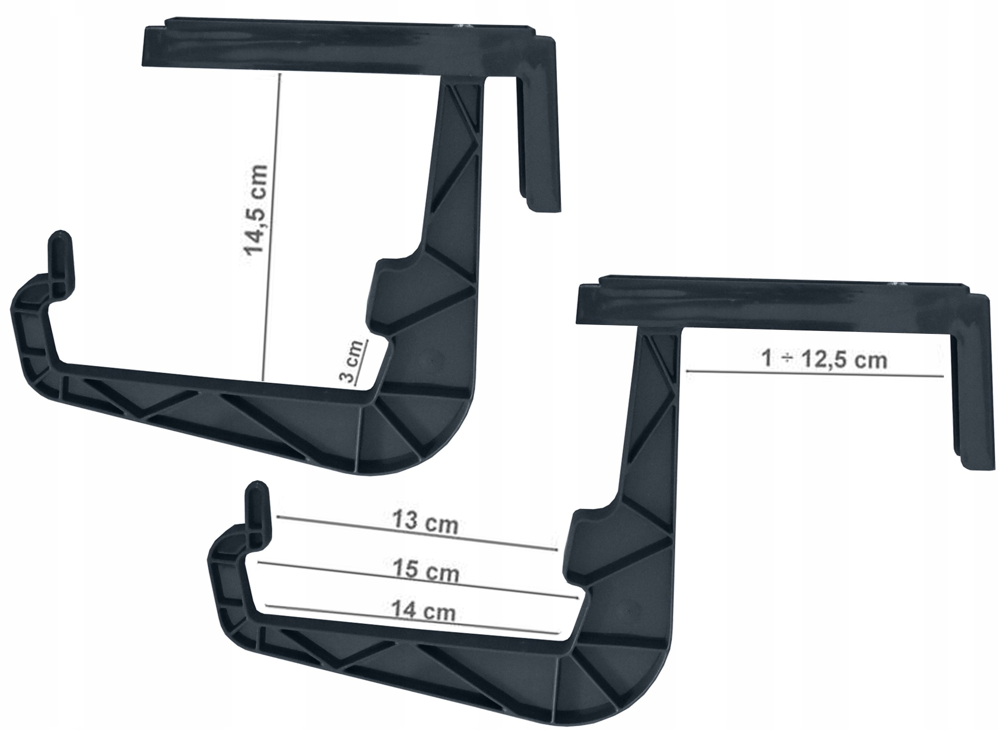 Uchwyt DONICZKI Balkonowej,Haki skrzynki na balkon Kod producenta IWWS-S449
