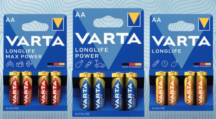VARTA BATERIE INDUSTRIAL PRO GERMANY LR6 R6 AA x10 Napięcie 1.5 V