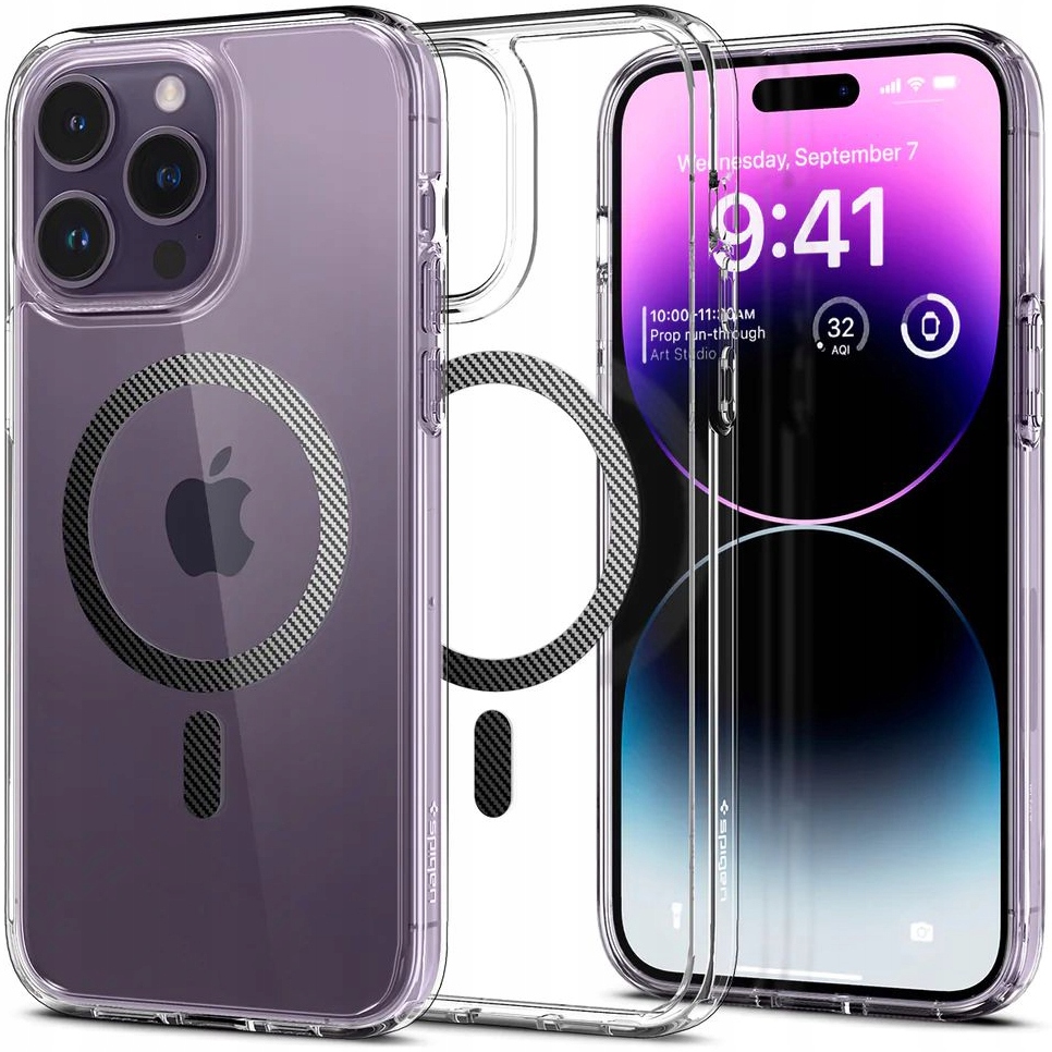 

Etui Spigen Ultra Hybrid Mag do iPhone 14 Pro