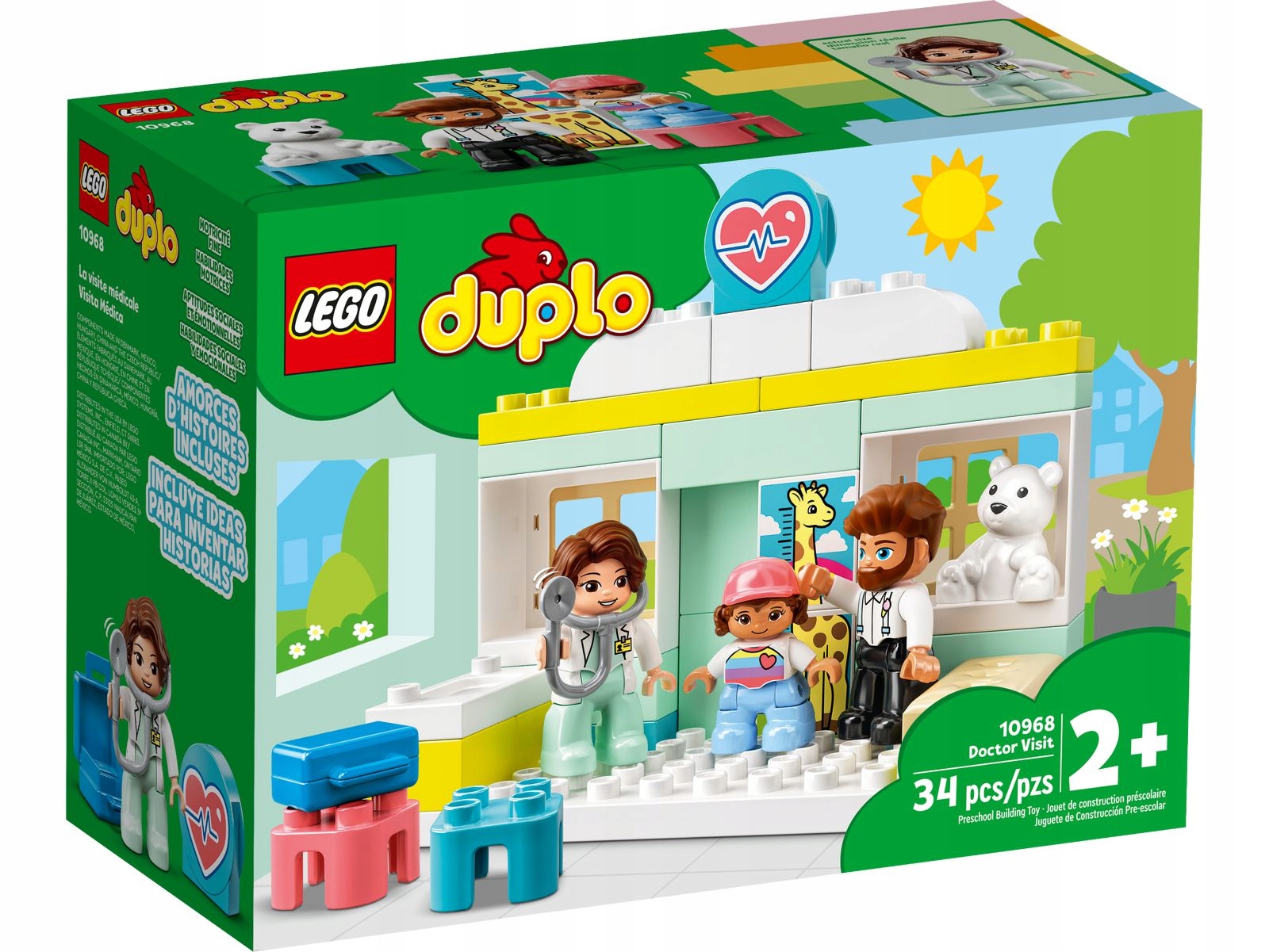 LEGO10968 Duplo – Návštěva lékaře – Nové Stavebnice