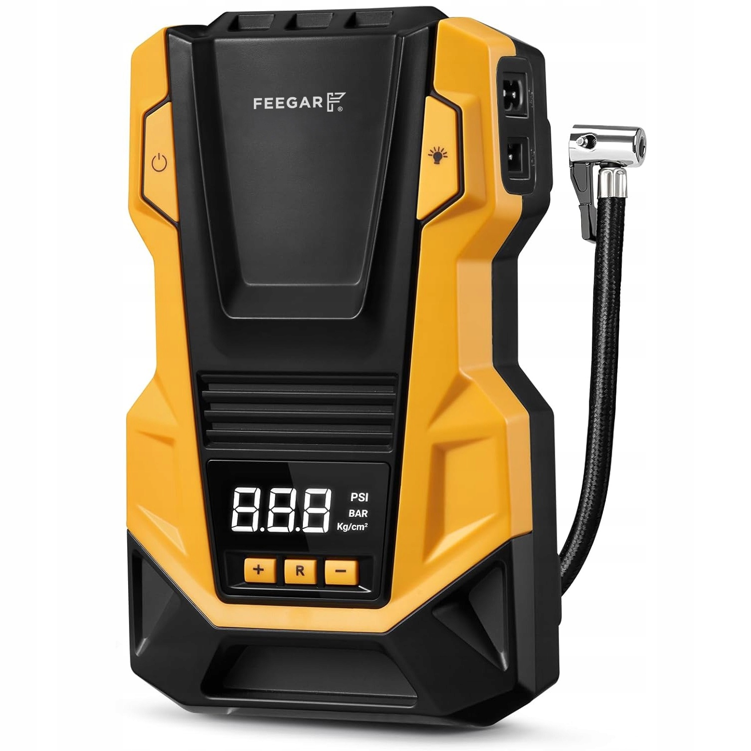 Kompresor do auta 12V 230V Prenosná elektrická pumpa Feegar Solid
