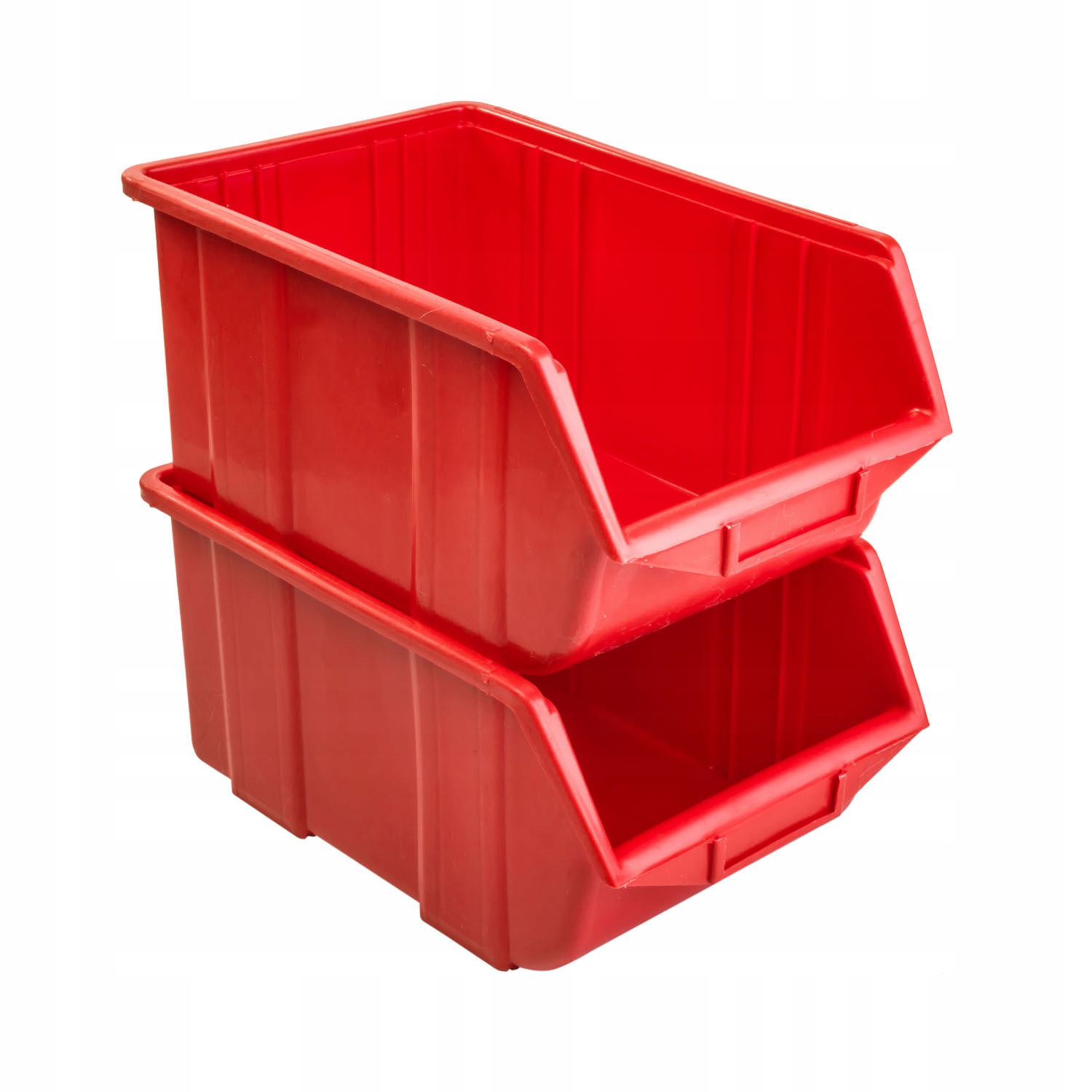 100x Pojemnik Kuweta Czerwony 345 x 225 x 165 Materiał plastik