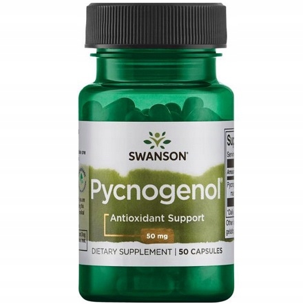 Swanson Pycnogenol 50mg Ekstrakt z Kory Sosny