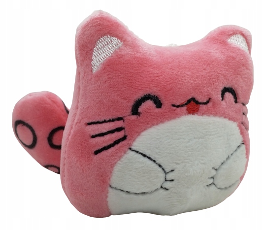 

materiałowy kotek zabawka dla kota 13 cm