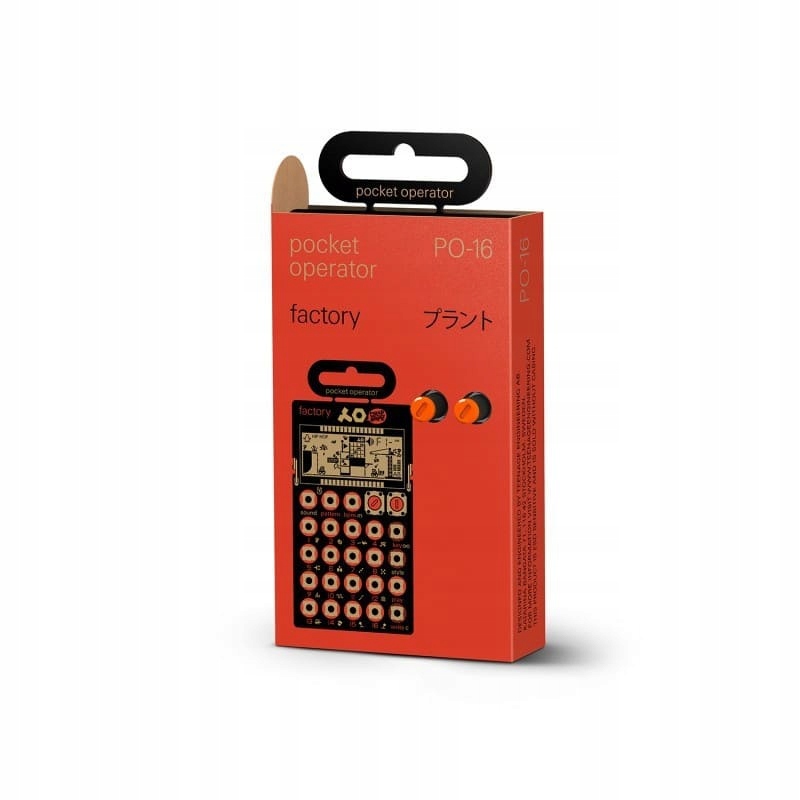Teenage Engineering PO-16 factory - syntezator