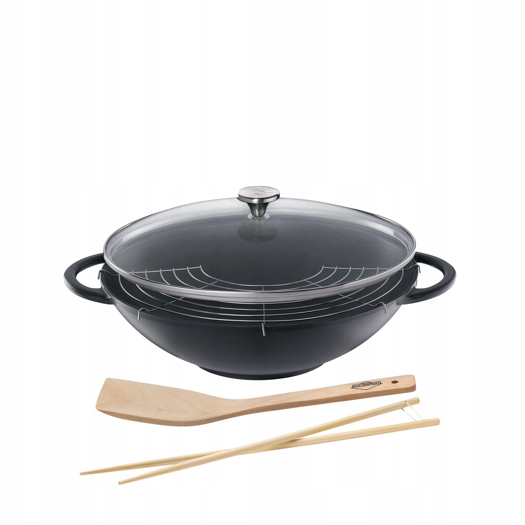 Wok Provence se skleněným víkem, Küchenprofi