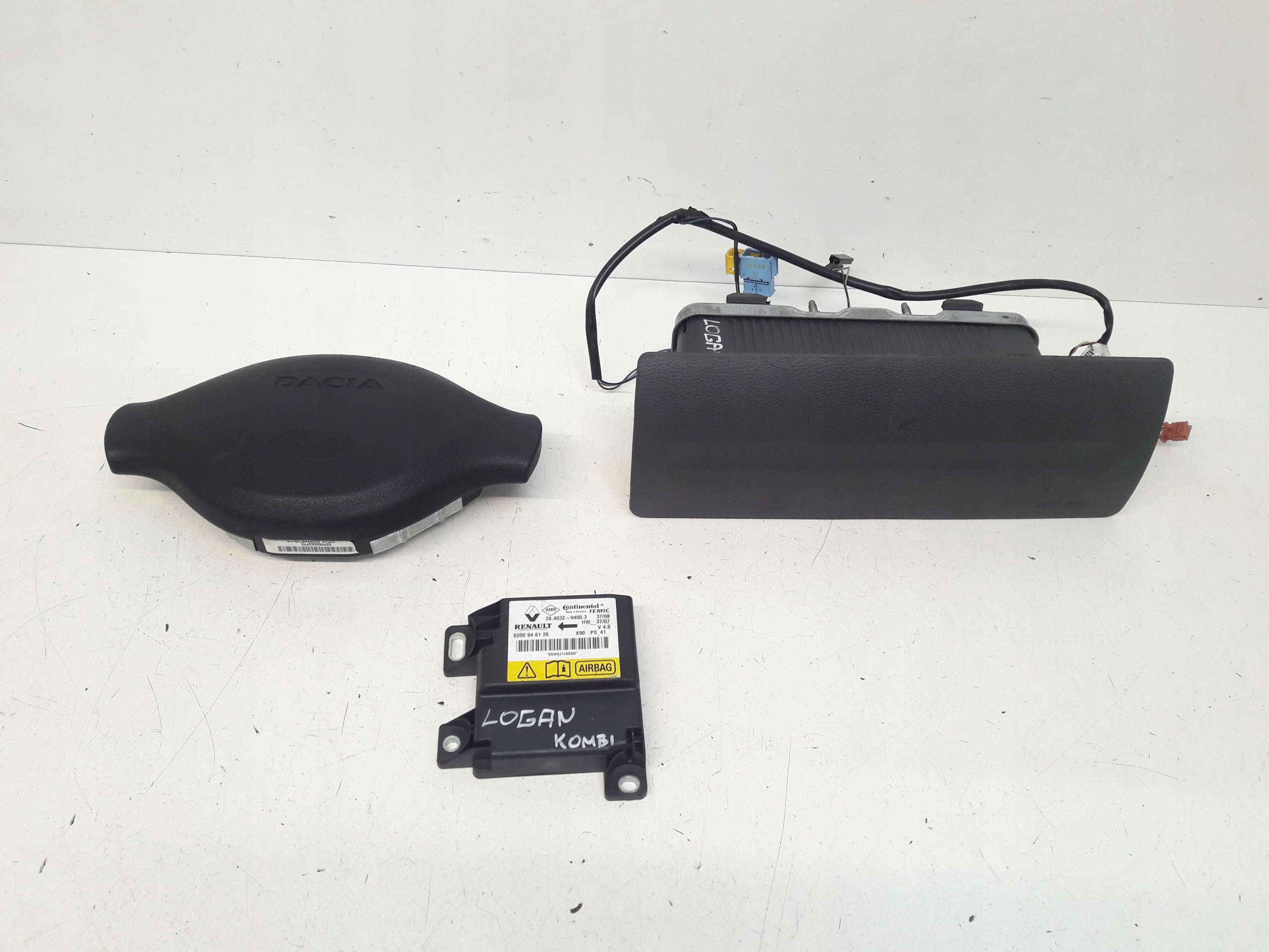 légzsák sensor kpl Dacia Logan