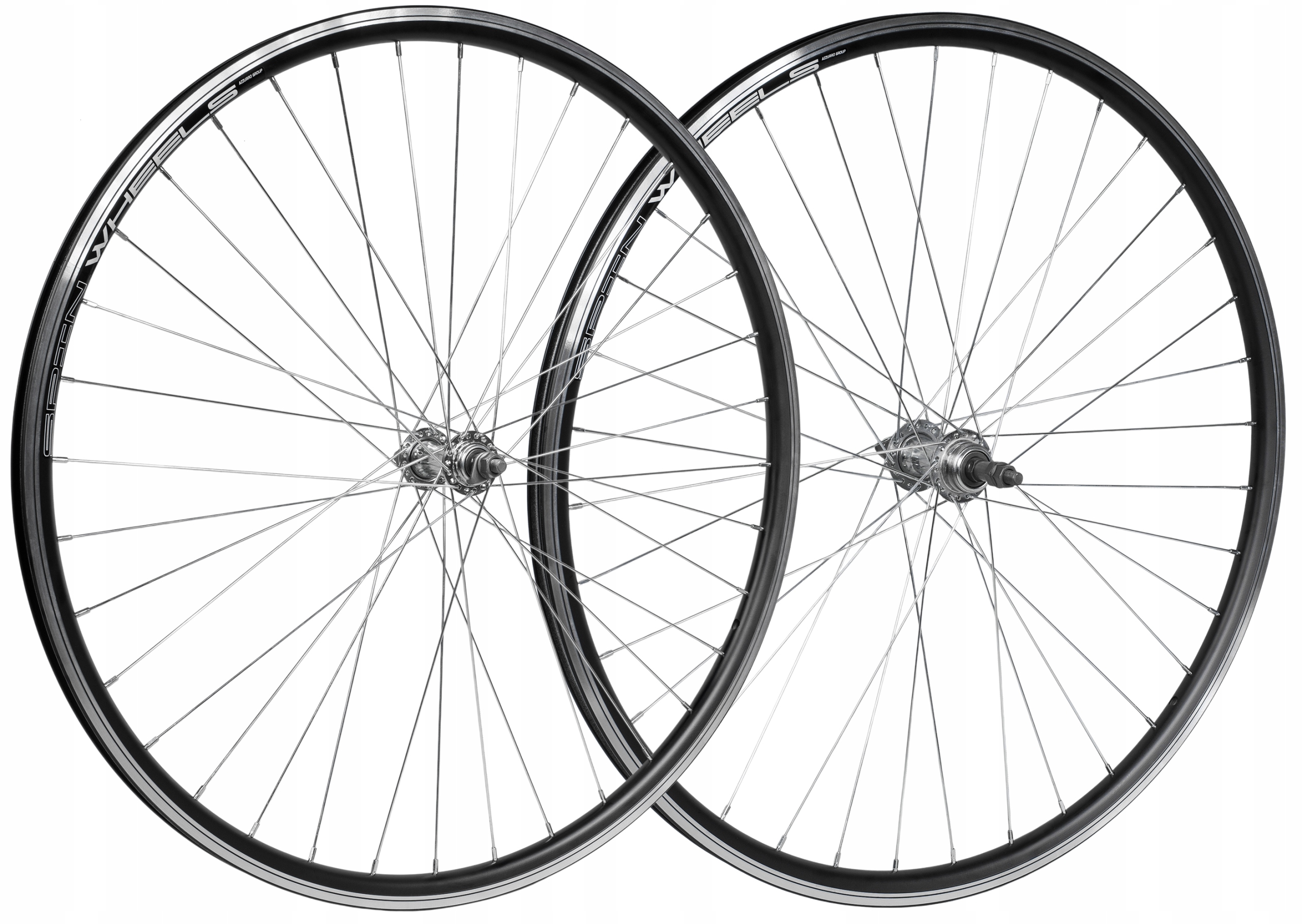 Koło Rowerowe 26 Cali Przednie Tylne Wolnobieg Alu Stożek Czarne Rawka