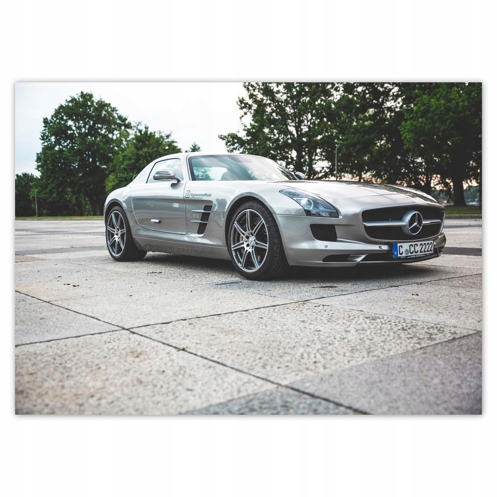 

Naklejki 70x50 Mercedes Samochód Auto