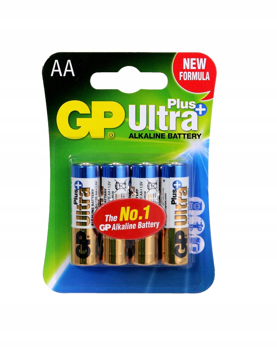 

4x Bateria alkaliczna LR6 Gp Ultra Plus B4 1,5V
