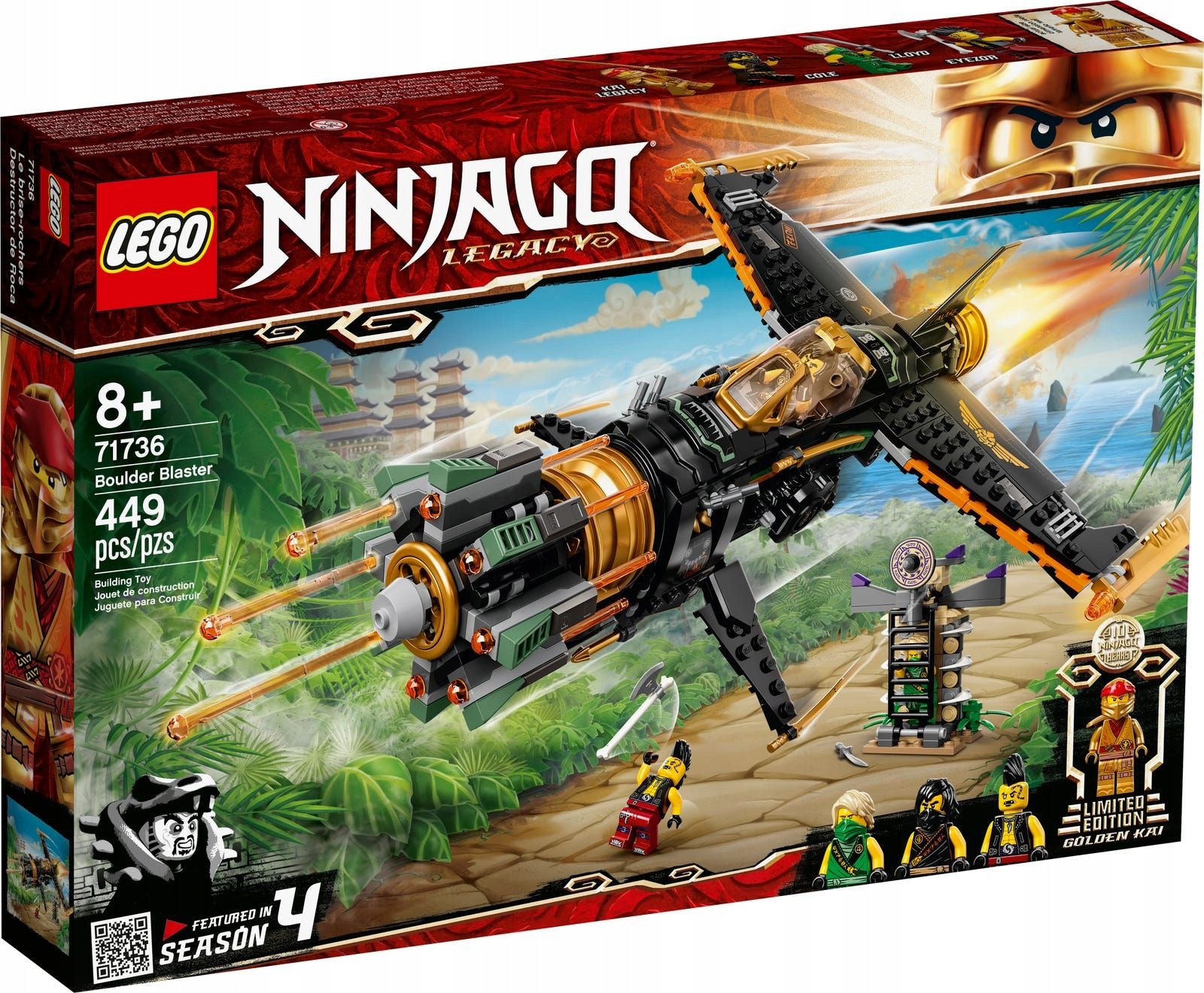 Lego Ninjago 71736 Drtič skal Nové