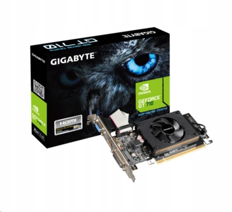 Gigabyte Vga Nvidia GV-N710D3-2GL 2.0, Gt 710, 2GB DDR3, 1xHDMI, …
