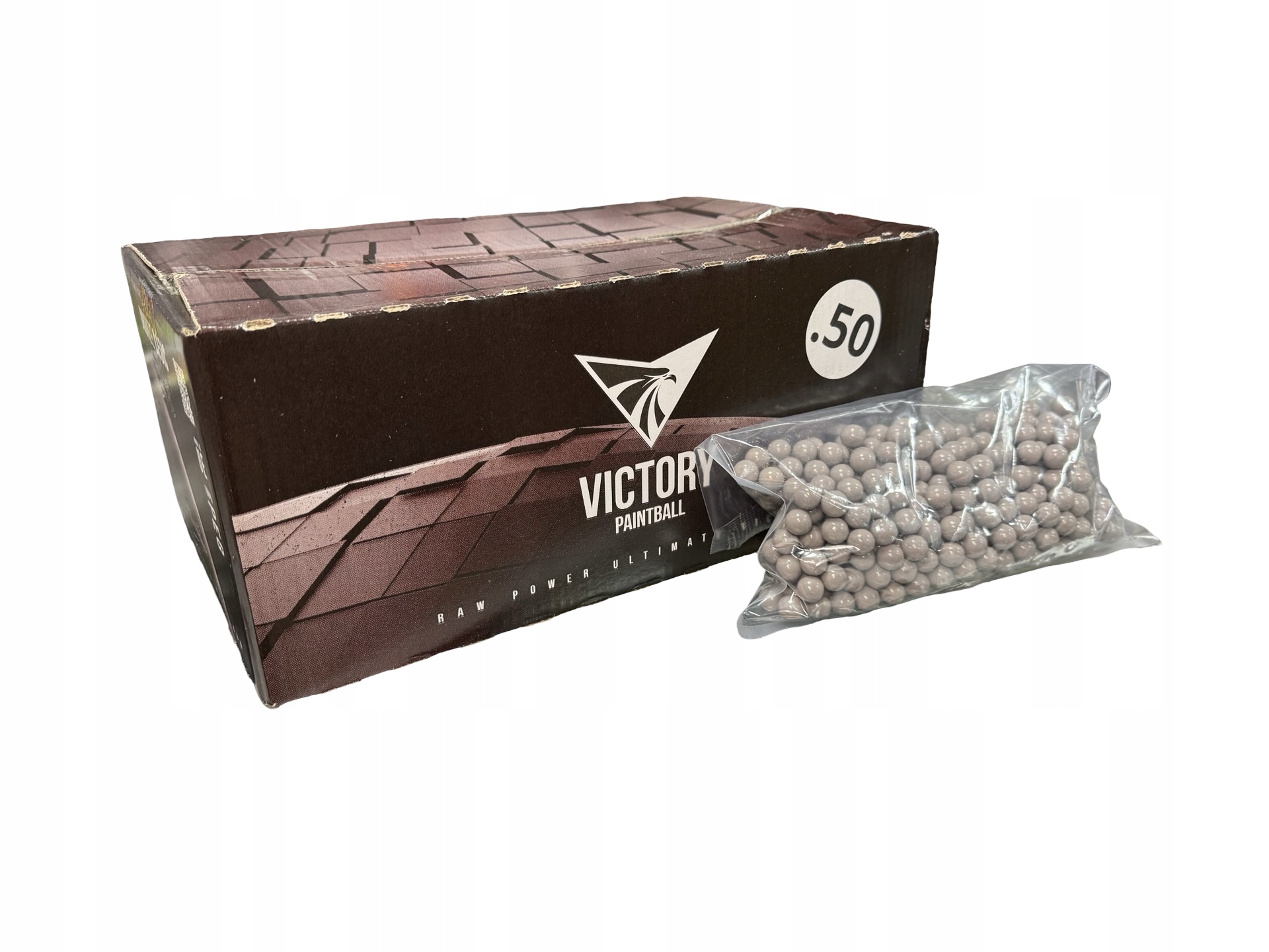 Kulki paintball Victory Bronze Basic 0.5 cal. karton 5000 szt.