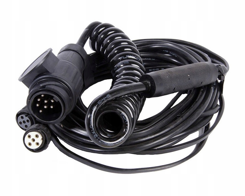 Установка жгута кабелей для прицепа 13pin 4,7 м