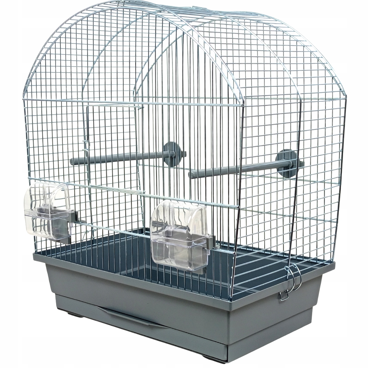 Levně Klec pro ptáky Megi Zinc 42x25x47 cm