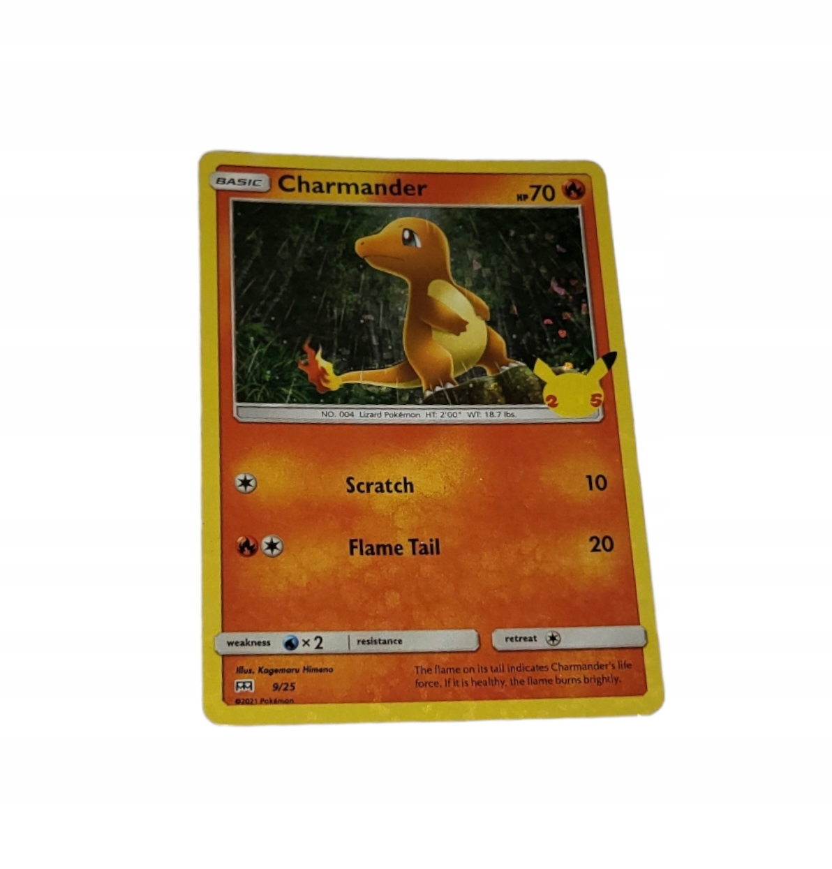 Charmander McDonald's 2021 25th pokemon Stan nowy 5 zł Sklepy