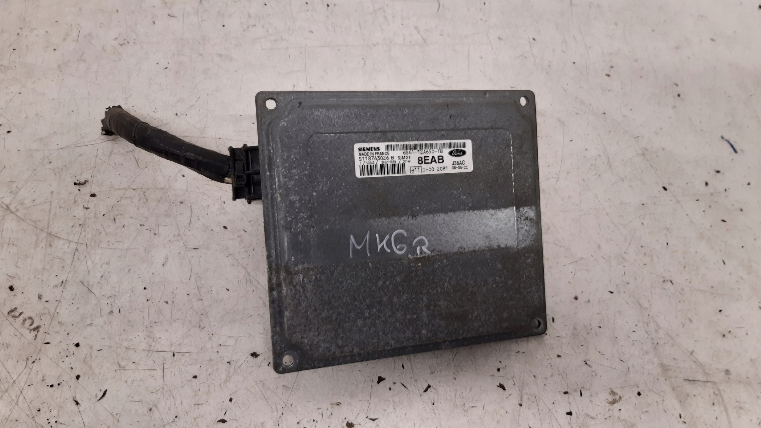 computer Motore 6S6112A650TB Ford Fiesta MK6 LIFT