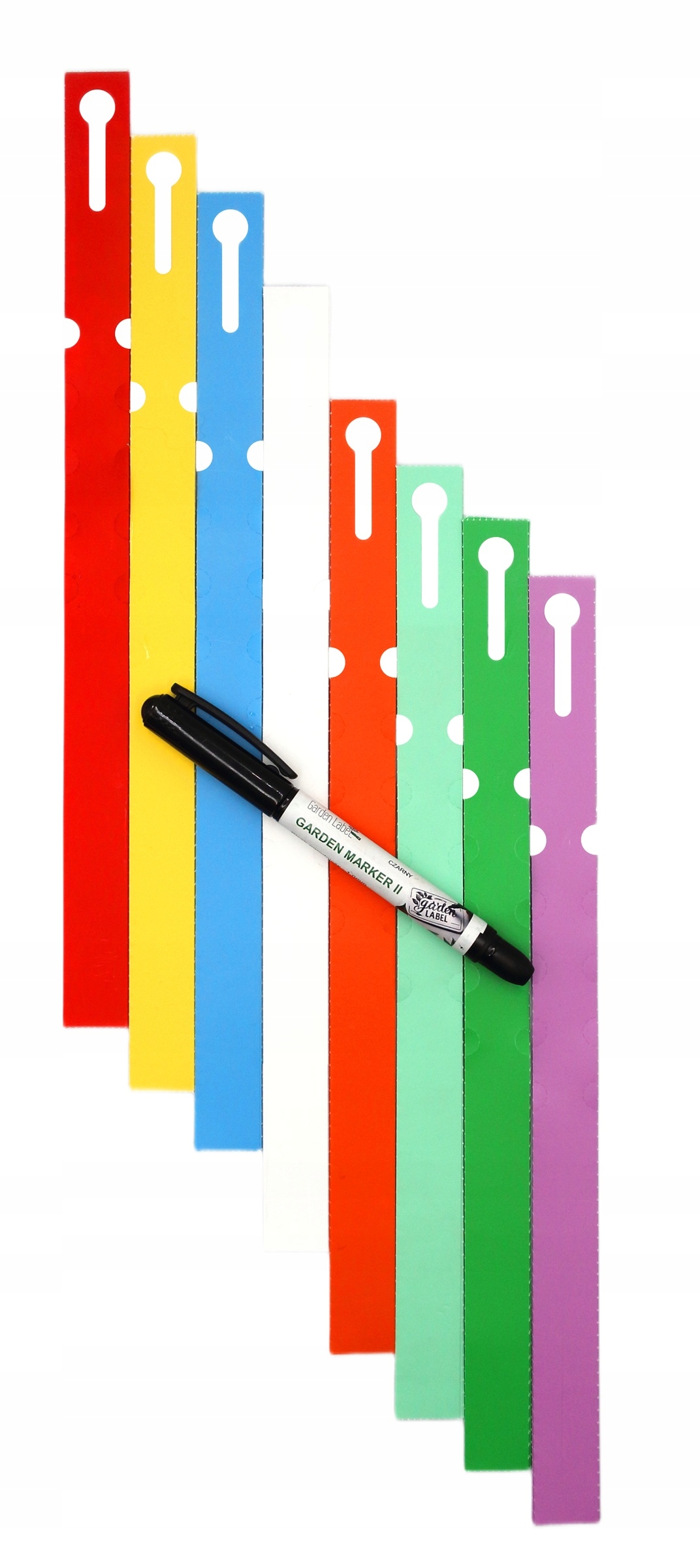 Marker ll+ Etikety 8 Barev smyčkové pro popis rostlin 300x20 mm (20x300) 800