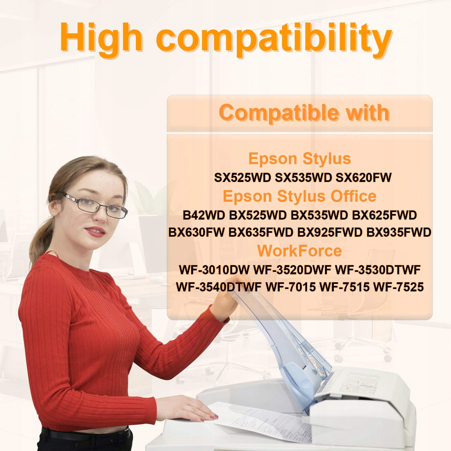D&C Zestaw 20x Tuszy Kompatybilnych Epson 13XL WF7015 7525 3010 3540 — miniatura 2