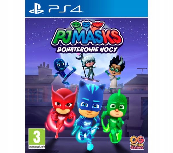 PJ MASKS PS4, BOHATEROWIE NOCY PS4