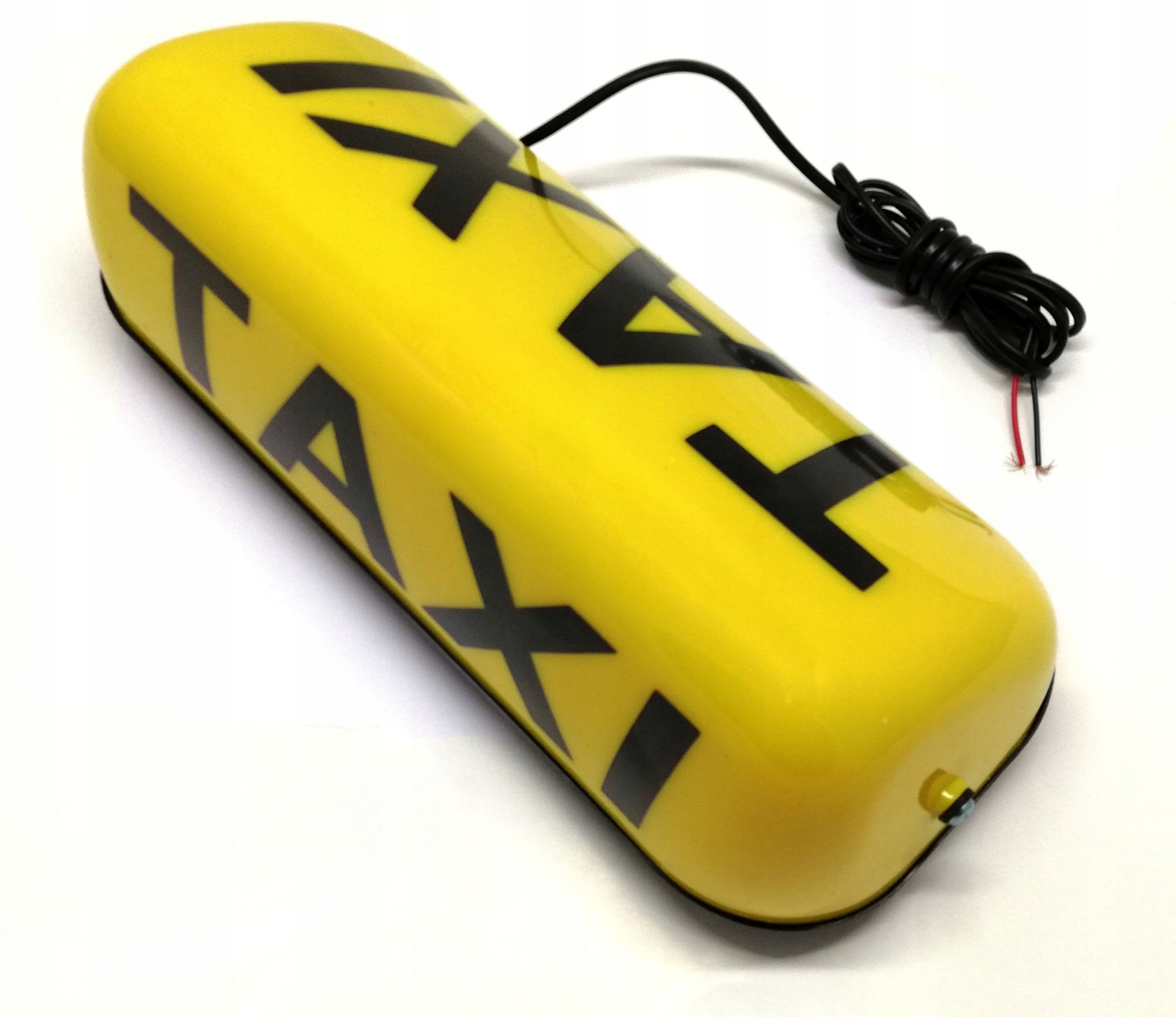 Lampa kogut TAXI żółta na magnes diody SMD + wtyk Kolor biały