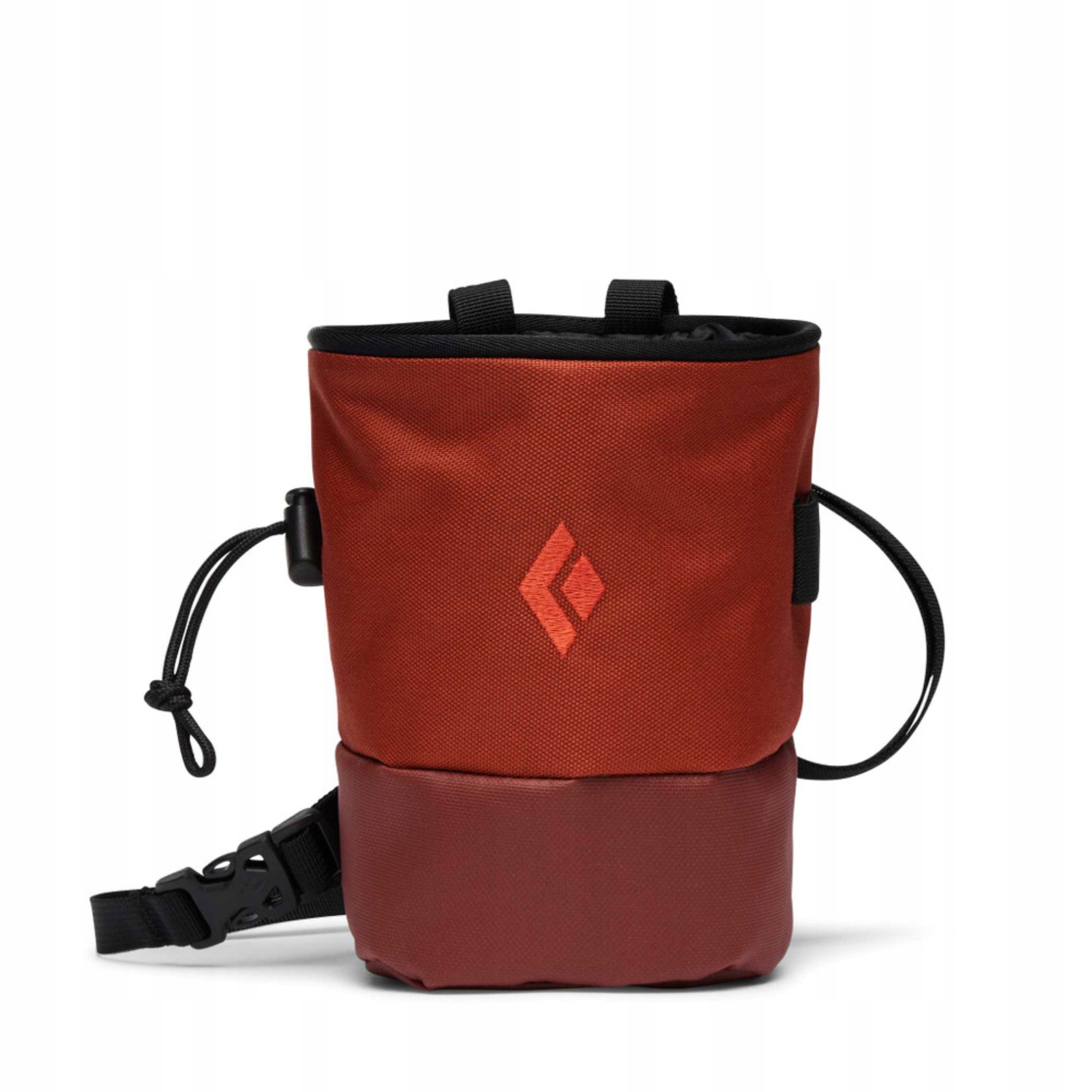 Woreczek na magnezję Black Diamond Mojo Zip burnt sienna M-L