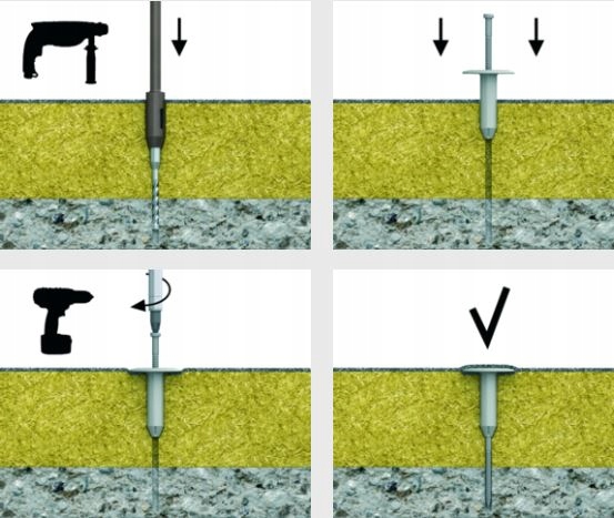 RAWLPLUG Wkręty do betonu R-WBT-61050 6,1x50mm TORX Kod producenta R-WBT-61050