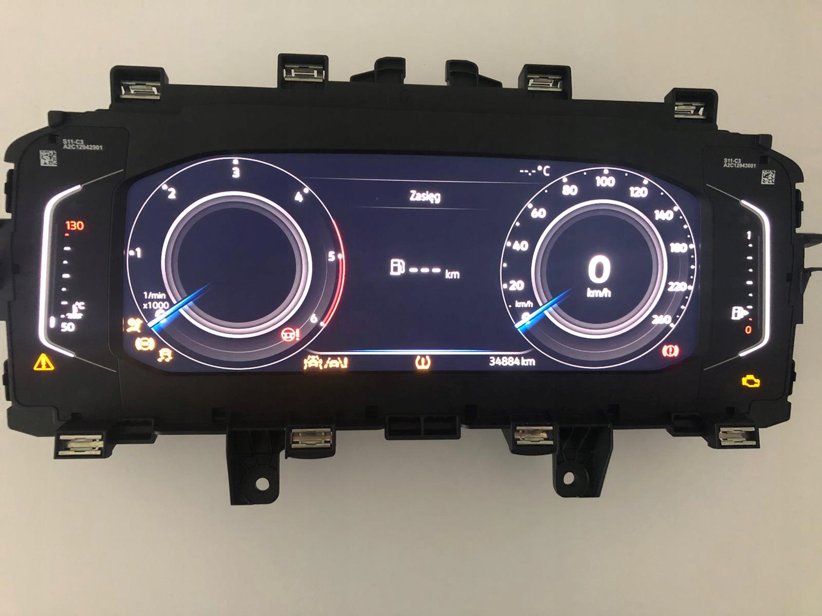 Оригінальний віртуальний лічильник кабіни VW 3G0920790E